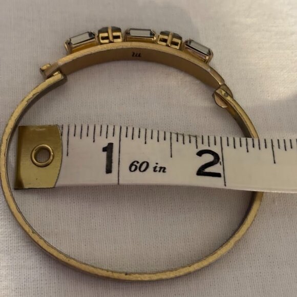 Beautiful Bronze with Stones Bracelet (size 7) with pouch - Picture 6 of 16